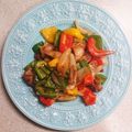 Yongren's cooksnap of when they made 鶏肉と二色ピーマンの中華風炒め物.