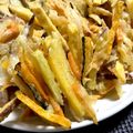 ☆あいちゃん's cooksnap of when they made 簡単★大根と人参のかき揚げ.