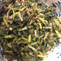 みんにょんぼん's cooksnap of when they made 大根の葉とじゃこのふりかけ.