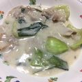yurari0719's cooksnap of when they made 簡単♡チンゲン菜と豚肉のクリーム煮.