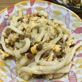 クック甘党。's cooksnap of when they made 激うま！！医大生のツナ納豆焼きうどん.