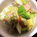 ♡mio1216♡'s cooksnap of when they made 豚肉とアボカドの生姜焼き.