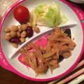 LuckyBerry's cooksnap of when they made レンジで1分！ヒヨコ豆のバター煮☆お弁当.