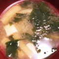 kirarikira's cooksnap of when they made 豆腐とほうれん草のお味噌汁.