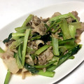 sato3★'s cooksnap of when they made 豚と小松菜のからし炒め.