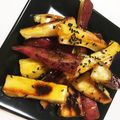 ♪pipipi's cooksnap of when they made さつま芋簡単おやつ☆カリカリ飴がけ大学芋.