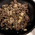 spainの娘's cooksnap of when they made ひき肉と長ネギで！肉味噌.