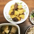 クックOIWQTH☆'s cooksnap of when they made 揚げないで♪じゃがいものそぼろ煮.