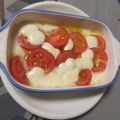 よちりん's cooksnap of when they made ただ焼くだけ♪焼きカプレーゼ.