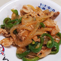 amjkao's cooksnap of when they made 味噌でコク旨♡ピーマンと玉ねぎの挽肉炒め.