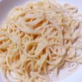nikopunnn's cooksnap of when they made 簡単☆濃厚明太子クリームパスタ.