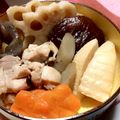 アコにゃ☆'s cooksnap of when they made お正月・お食い初めに☆簡単筑前煮.