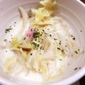 あっきぃママ3's cooksnap of when they made キャベツとベーコンの簡単ミルクスープ.