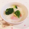 Richland☆Y's cooksnap of when they made 白菜とハムとブロッコリーのミルクシチュー.