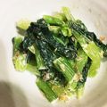 将ちゃん's cooksnap of when they made 小松菜のおかかマヨ醤油.