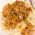 れれれんこん。's cooksnap of when they made ミートソースパスタ.