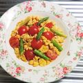 もぐ・ω・くま's cooksnap of when they made (σ・∀・)σ 「ミニトマトの玉子炒め」.