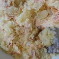 雪乃しずく's cooksnap of when they made 塩焼き→鮭ポテサラダにリメイク(*´∀｀.