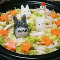 ﾐﾙｷｰｳｪｲ's cooksnap of when they made ﾐﾙﾌｨｰﾕ 鍋 大根おろしアートトトロ.