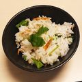 ◎ブルーベリー◎'s cooksnap of when they made 行楽お弁当に◎桜海老みつ葉ご飯&おにぎり.