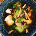 ジルスチュ's cooksnap of when they made 簡単♪タラとチンゲン菜ときのこの煮物風✿.