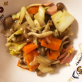 ばやし's cooksnap of when they made お魚ソーセージと白菜の旨塩昆布炒めあん.