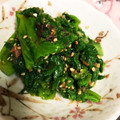 ぺんこ15's cooksnap of when they made 簡単！わさび菜のお浸し(和え物)♡.