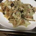 クックX5S2XU☆'s cooksnap of when they made 白菜のしん・余りで一品.