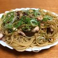 さらつむとし's cooksnap of when they made タコとしいたけの和風パスタ.
