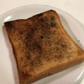 papikun's cooksnap of when they made はちみつ胡麻シナモントースト.