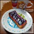 ともみろ's cooksnap of when they made ジャム＆コンデンスミルク・トースト.
