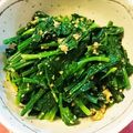 クックV6C8HU☆'s cooksnap of when they made 【農家のレシピ】ほうれん草のナムル.