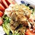 norinori12's cooksnap of when they made サラダチキンで棒棒鶏風.