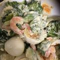 海ちゃん大好き♡'s cooksnap of when they made ブロッコリーと海老と卵のごろごろサラダ.