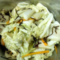 yurimiiii's cooksnap of when they made 白菜と塩昆布の浅漬け.