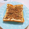 ふーぅ♪'s cooksnap of when they made 紅茶の香りも！きなこセサミのトースト★゛.