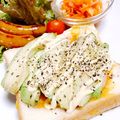 928るびすけ☆☆'s cooksnap of when they made エッグアボカドサンド♫.