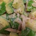 anjelica7's cooksnap of when they made アボカドの紅しょうが和え.