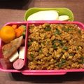 ばたみそーぱん☆'s cooksnap of when they made カレー粉で作るドライカレー.