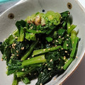 わんこたんわんたん's cooksnap of when they made 【農家のレシピ】ほうれん草のナムル.