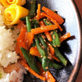 キョーマキ's cooksnap of when they made いんげん豆の味噌ごま和え.