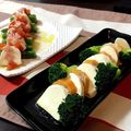 misatona's cooksnap of when they made 柿とモッツァレラチーズのカプレーゼ.