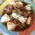 クックYGLLSI☆'s cooksnap of when they made 簡単！早い♪豆腐の中華風！挽き肉餡掛け.