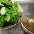pegu0404's cooksnap of when they made わさび菜でチョレギサラダ.