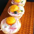 ハートキャンディ's cooksnap of when they made ホウレン草入りベーコンエッグカップ♪.