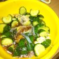 ゆうママぁ♬'s cooksnap of when they made きゅうりと塩くらげの酢の物.