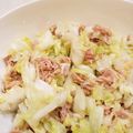 rinanana85's cooksnap of when they made 白菜のツナのっけサラダ＊.