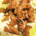 ＊にょにょん＊'s cooksnap of when they made 焼き肉のタレでホルモン炒め.