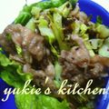 yukiはぴ's cooksnap of when they made キャベツと豚肉のゆかり炒め.