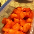 ONE★MAYU★'s cooksnap of when they made うちの簡単カクテキ！おつまみに♡.